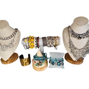 Necklace and Bracelet Bundle 28 pc Lot